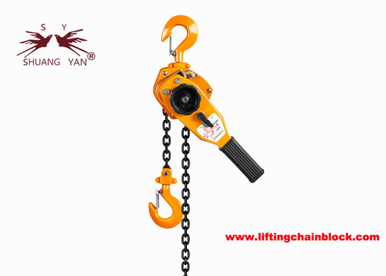 3 Ton Single-Chain-Fall Lever Chain Hoist met Veiligheidsrem en 360 Haken van de Graadwartel