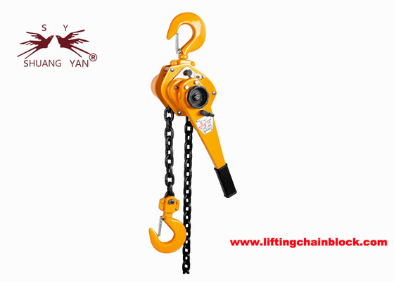 3 Ton Single-Chain-Fall Lever Chain Hoist met Veiligheidsrem en 360 Haken van de Graadwartel
