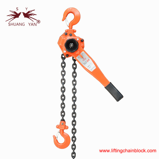 Ratchet Chain Hoist Handmatige hefboom 2000kg 2Ton G80 legeringsstaal keten Meer dan 4 keer breekkracht Nieuw type